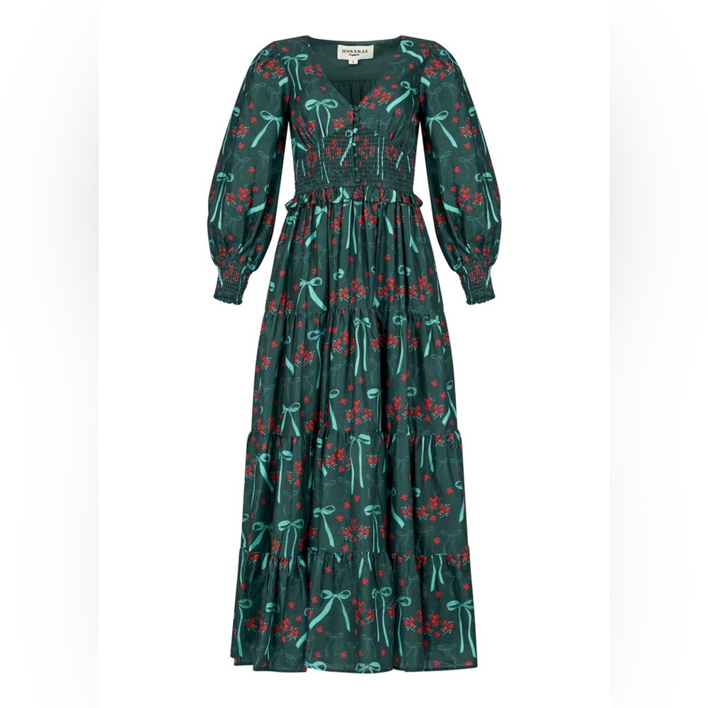 JessaKae Holiday Garden Rose Dress - Size XS